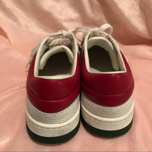 Gucci Men 368494 Praga Karibu White Leather - Picture 5 of 7